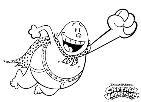 Coloring pages of the dreamworks movie captain underpants. Free Printable Captain Underpants Coloring Pages - ScribbleFun
