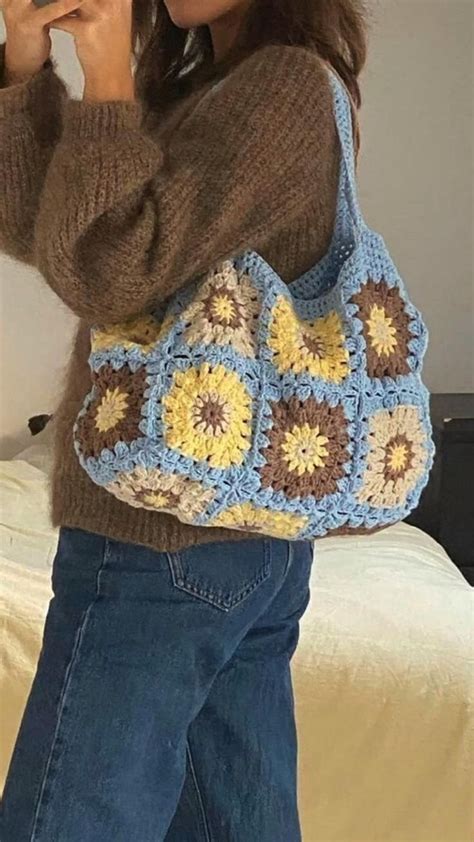 Crocheted Tote Bags Crochet Crochet Handbags Crochet Projects