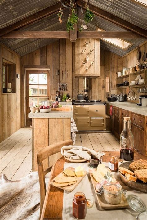 95 Amazing Rustic Kitchen Design Ideas Cocinas De Cabañas Cocinas