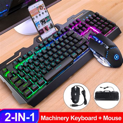 Scopri ricette, idee per la casa, consigli di stile e altre idee da provare. Gaming Keyboard and Mouse Combo with Headset, RGB Backlit ...