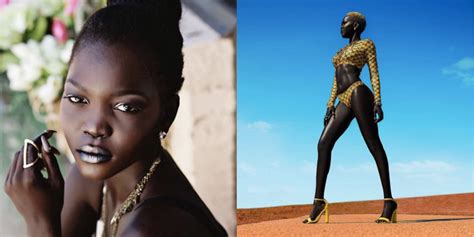 Elleuk On Twitter Stunning Sudanese Model Nyakim Gatwech Was Asked To