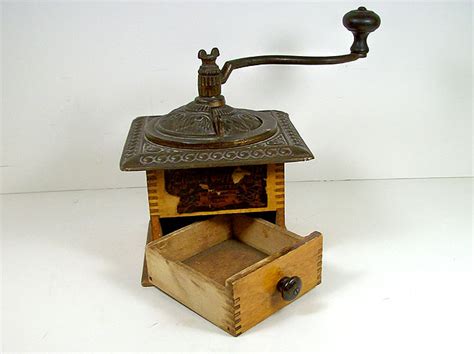 Antique Parkers National Coffee Mill 403
