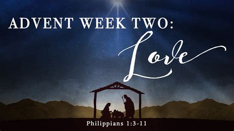 Advent Week 2 Love