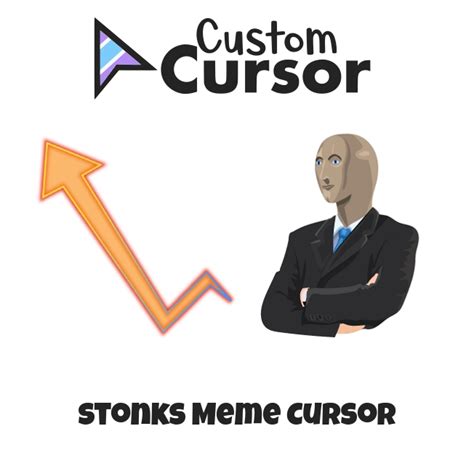 Stonks Meme Curseur Custom Cursor