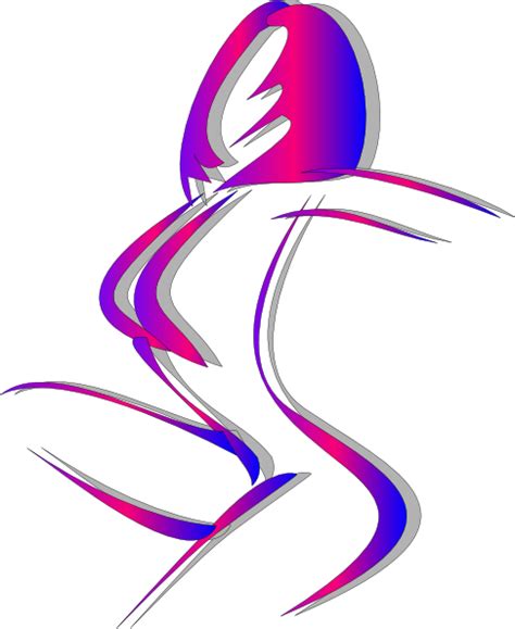 Once you are happy with the shape, erase the wire frame. Female Silhouette Clip Art at Clker.com - vector clip art ...