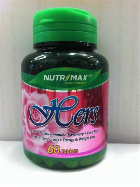 Jual suplemen antioksidan terbaik NUTRIMAX HERS 60 tablets ...