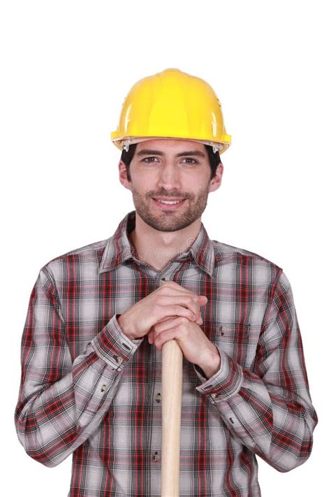 Construction Worker Stock Image Image Of Technology 35203691