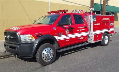 Los Angeles City Fire Dept Lafd Fr201 Frv Fast Response Vehicle