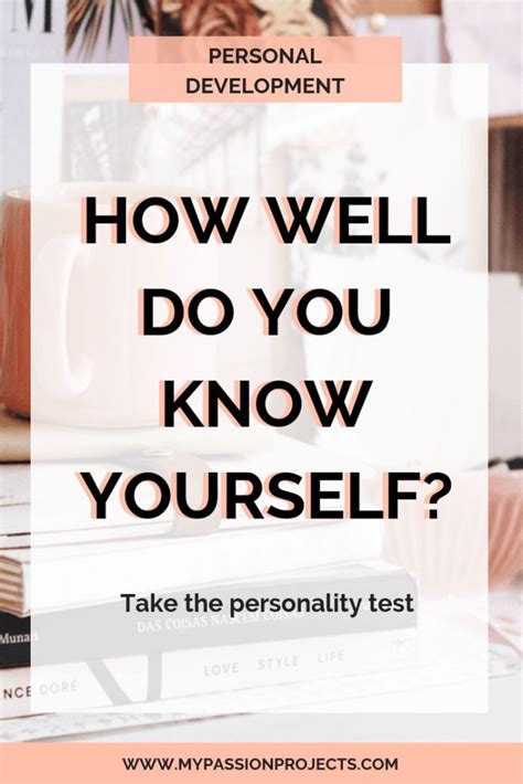 How well do you know yourself?
