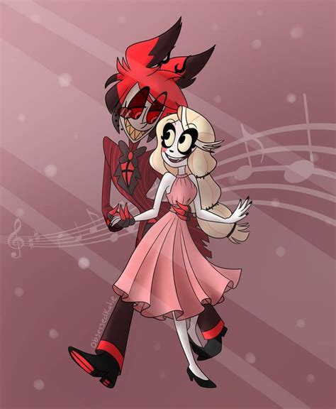 Charlie And Alastor Dancing By ObsessedKatie On DeviantArt Monster