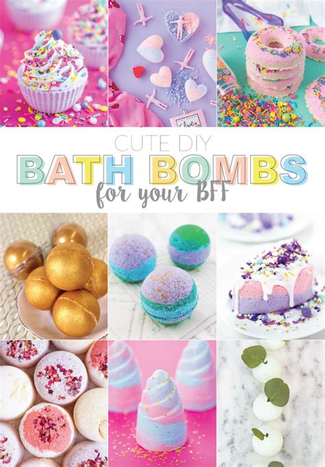 Cute Diy Bath Bombs To Share With Your Bff Club Crafted
