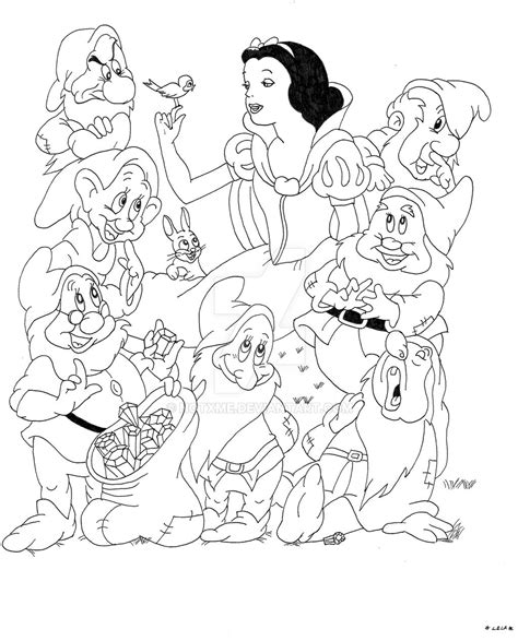 Snow White And The Seven Dwarfs By Notxme On Deviantart