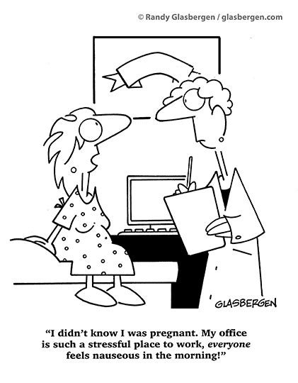 Cartoons About Pregnancy Glasbergen Cartoon Service