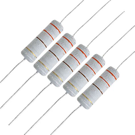 5 Watt 330ohm Metal Oxide Film Resistor 5w 700v 10 Pcs