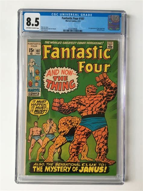 Marvel Comics The Fantastic Four 107 Cgc Graded 85 Catawiki