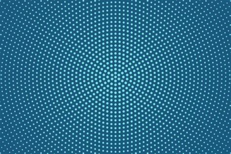 Circular Halftone Dot Pattern Graphic By Davidzydd · Creative Fabrica