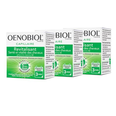 Oenobiol Capillaire Revitalisant 3x60 Capsules Sur Pharmarket