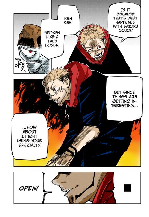 Jujutsu Kaisen Manga Colored Jameskydence