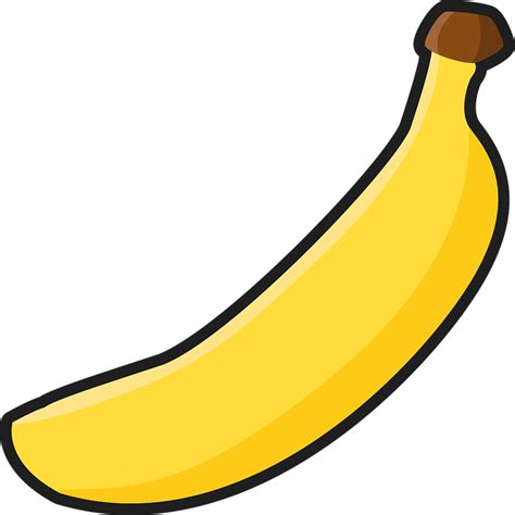 바나나 평평한 과일 Pixabay의 무료 벡터 그래픽