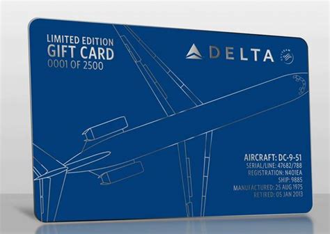Delta AirLines Gift Card Fitness That Fits