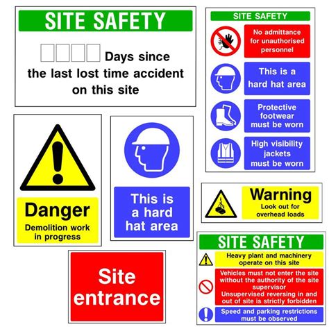 Construction Safety Signage