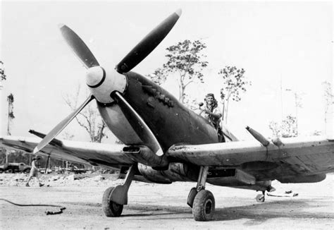 Raaf Spitfire Mk Burma Wwii Aircraft Royal Australian Air Force