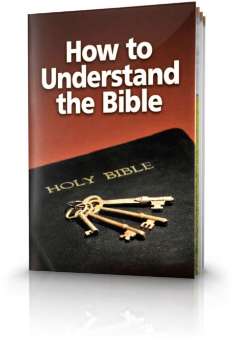 Keys To Understanding The Bible United Church Of God