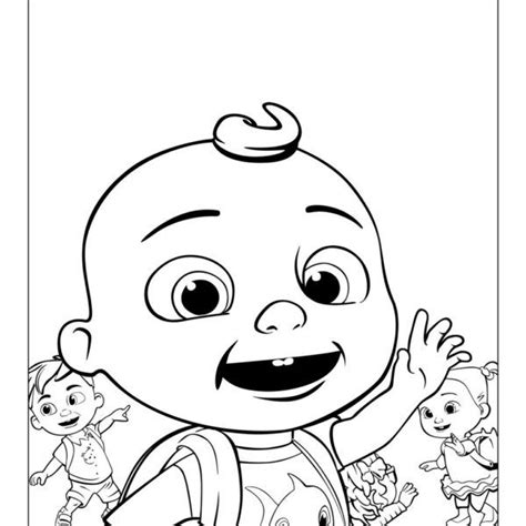 Cocomelon Coloring Pages Characters In 2021 Images And Photos Finder