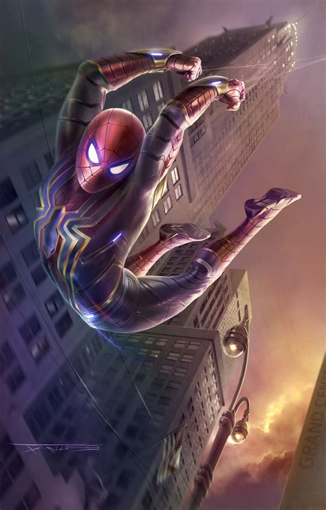 Tanus Edge Avengers Infinity War Iron Spider Suit