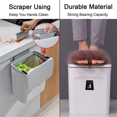Advantages and constraints of having one. Kitchen Compost Bin for Counter Top or Under Sink, Hanging ...