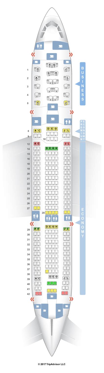 Seat Map Airbus A Delta Airlines Best Seats In The Plane