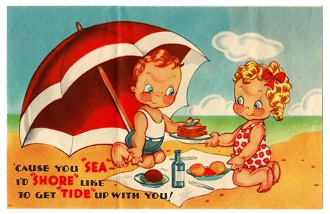 Vintage Valentine Day Greeting Card I Hope Youre Not Ta Flickr