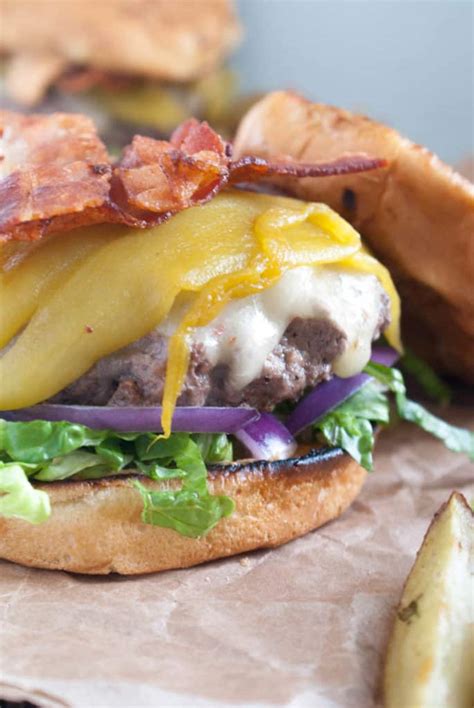 Normally, when i make hamburgers, i opt for the grill, but sadly, our grill is buried under snow. Ortega Burgers with Ortega Chiles, Bacon, and Chipotle ...