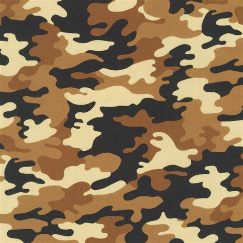 Camo Khaki Digitally Printed By Robert Kaufman