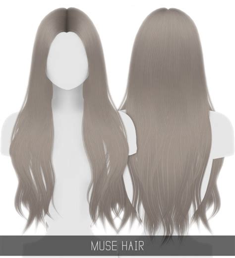 Sims 4 Hairs ~ Simpliciaty Muse Hair