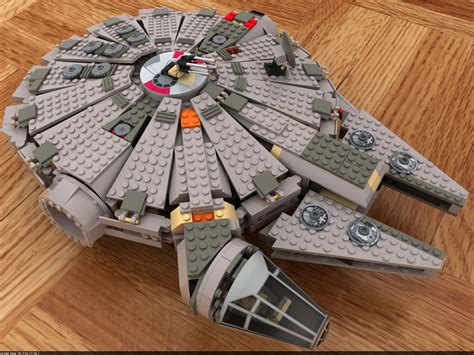 Lego Millennium Falcon Vray Render A Photo On Flickriver