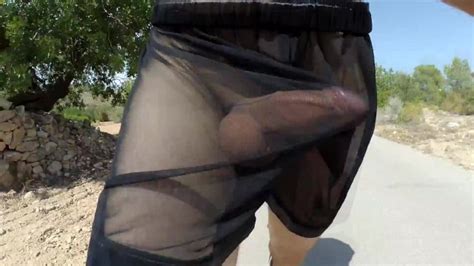 I Got Erect Wearing Sheer Boxers In A Public Road Xxx Mobile Porno