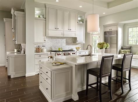 The paint was so smooth and all doors finished nicely. Decora Cabinetry's Braydon Manor door style in Crushed Ice ...