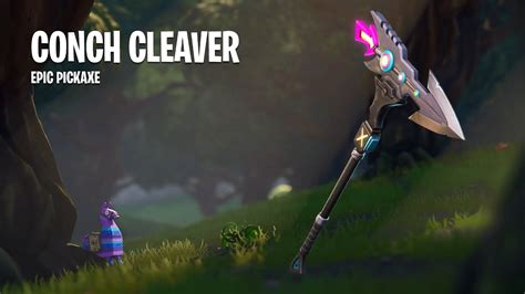 Conch Cleaver Epic Pickaxe Fortnite Youtube