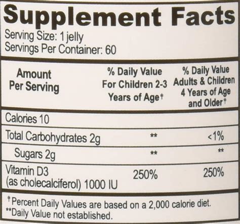 Yum Vs Vitamin D 1000 Iu Chewable Jellies Gummies For Kids Yummy