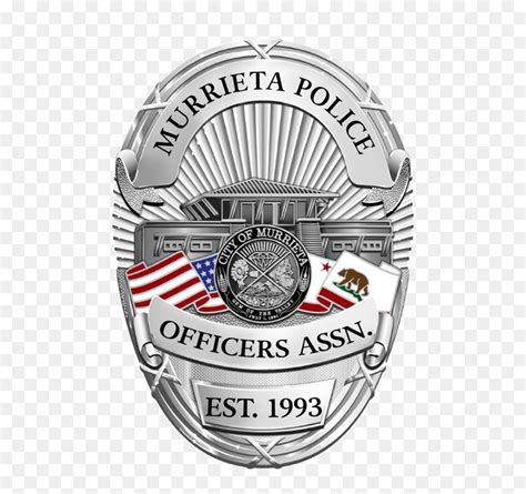 Murrieta Police Department Badge Hd Hd Png Download Vhv