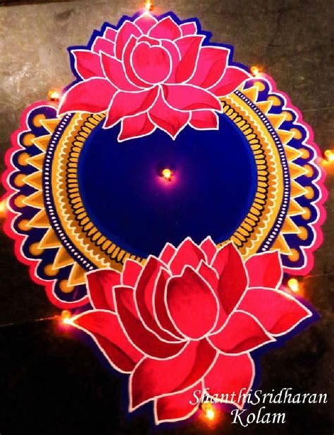 91 Creative Rangoli Designs Perfect For Sprucing Diwali Rangoli