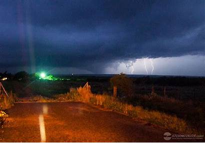 Tornado Night Lightning Storm Turkey