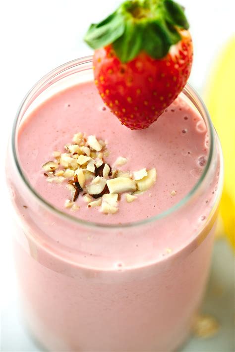 Strawberry And Banana Smoothie Recipe Without Yogurt Arsenalcooking