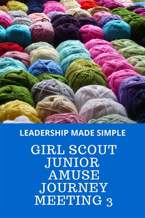Girl Scout Amuse Journey Lesson Plans