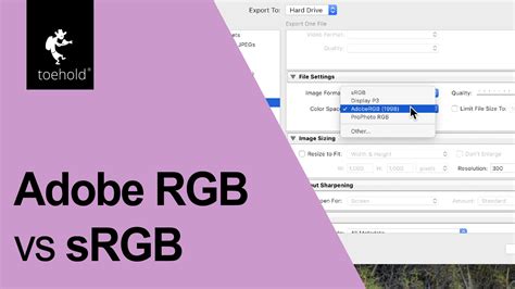What Is The Difference Between Adobe Rgb And Srgb Colour Profile Toehold
