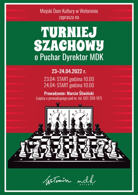 Turniej Szachowy o Puchar Dyrektor MDK MDKWołomin