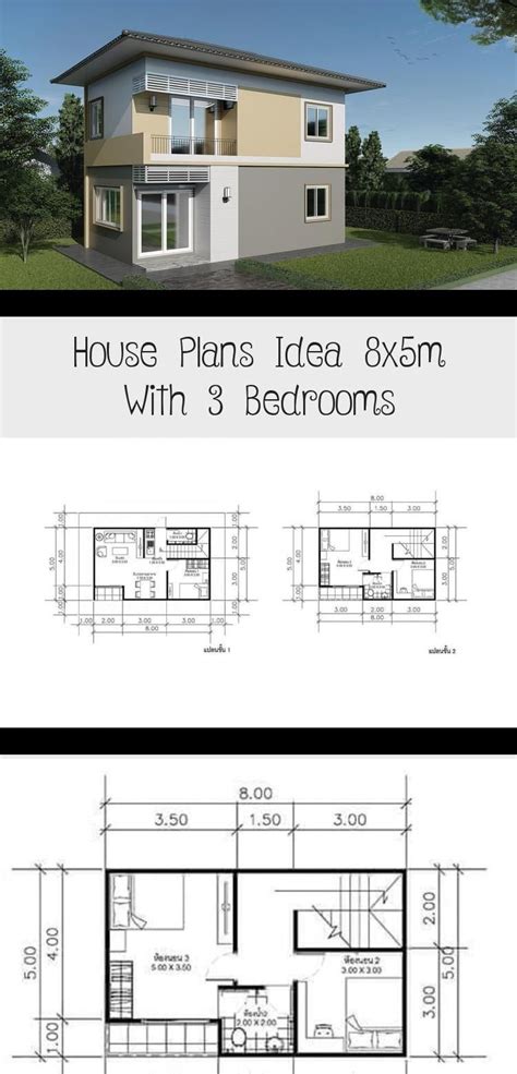 House Plans Idea 6x7 With 3 Bedrooms Sam House Plans