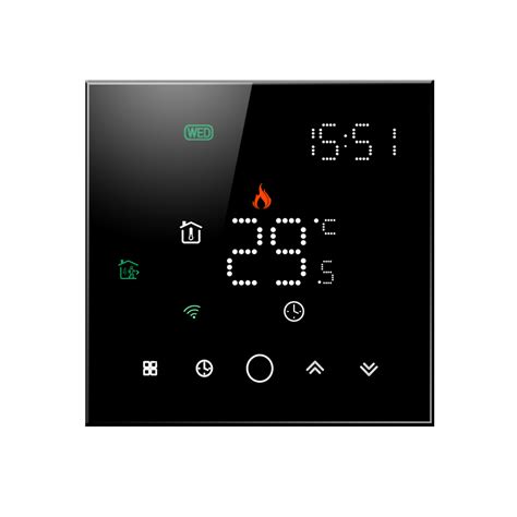 Capacitive Touch Screen Water Heating A Load Room Heating Controller Thermostat China WiFi