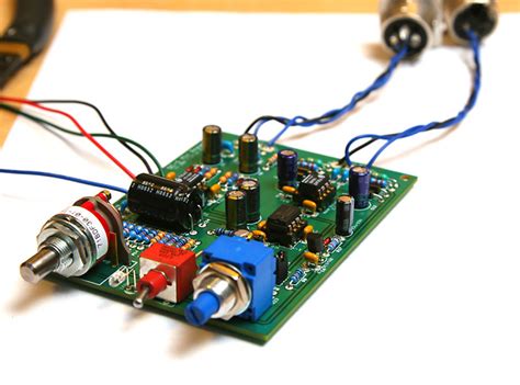 Mic Preamp Kit Electronics Diy Projects Pcb